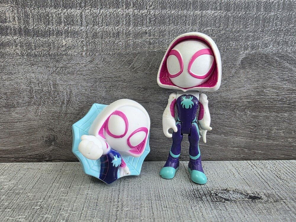 Marvel Spidey And His Amazing Friends Ghost-Spider Spider Gwen 4" Figure g63c